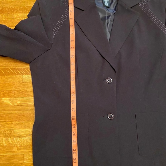 Women’s Norton McNaughton stretch size 12 Brown Embroidered , 2pc Pantsuit - Picture 8 of 13